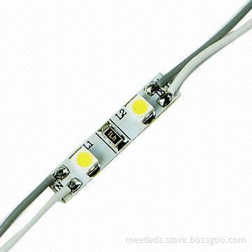 24*5mm 12VDC 0.24W Mini LED Module for Mini Channel Letter Signage with Two Single Chip SMD3528